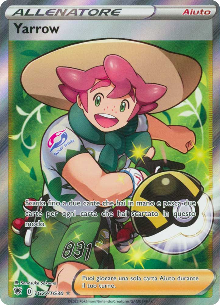 TG27/TG30 Yarrow Rara Segreta foil (IT) -NEAR MINT-