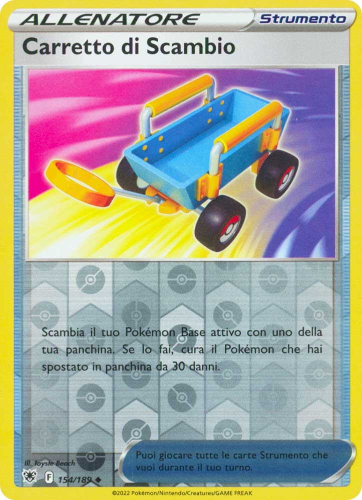 154/189 Carretto di Scambio Non Comune foil reverse (IT) -NEAR MINT-