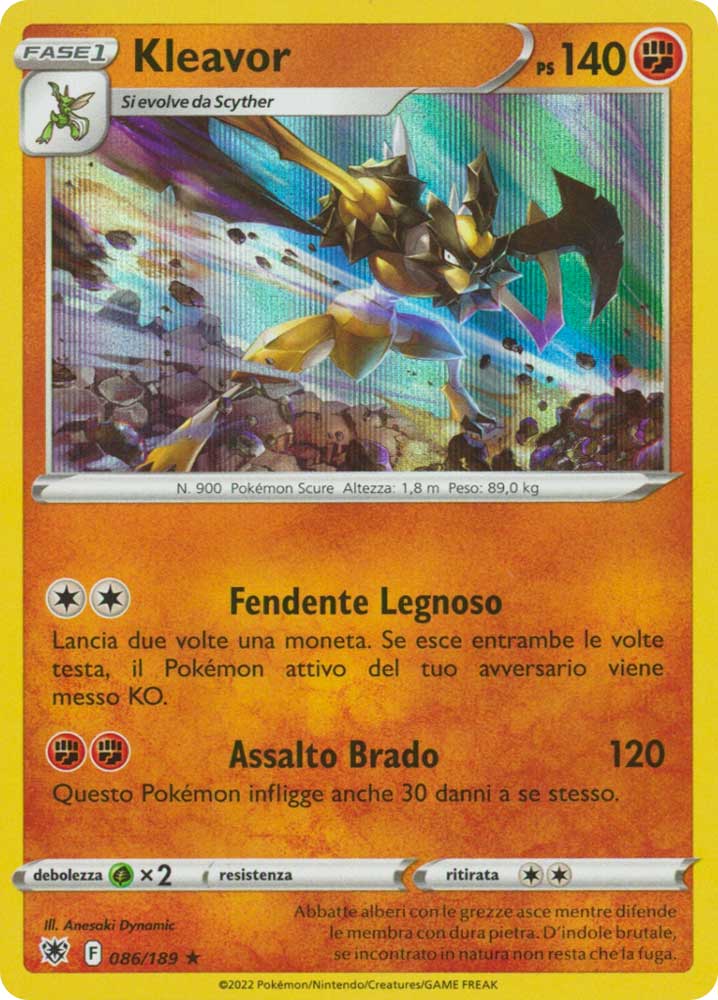 086/189 Kleavor Rara foil (IT) -NEAR MINT-