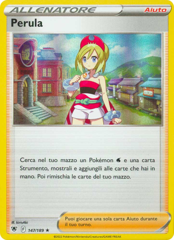 147/189 Perula Rara foil (IT) -NEAR MINT-