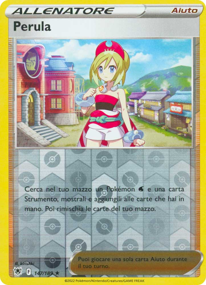 147/189 Perula Rara foil reverse (IT)  -GOOD-