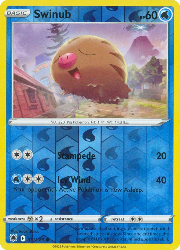 031/189 Swinub Comune foil reverse (EN) -NEAR MINT-