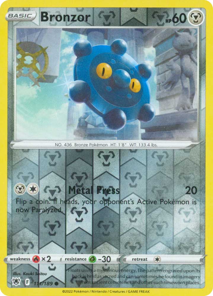 111/189 Bronzor Comune foil reverse (EN) -NEAR MINT-