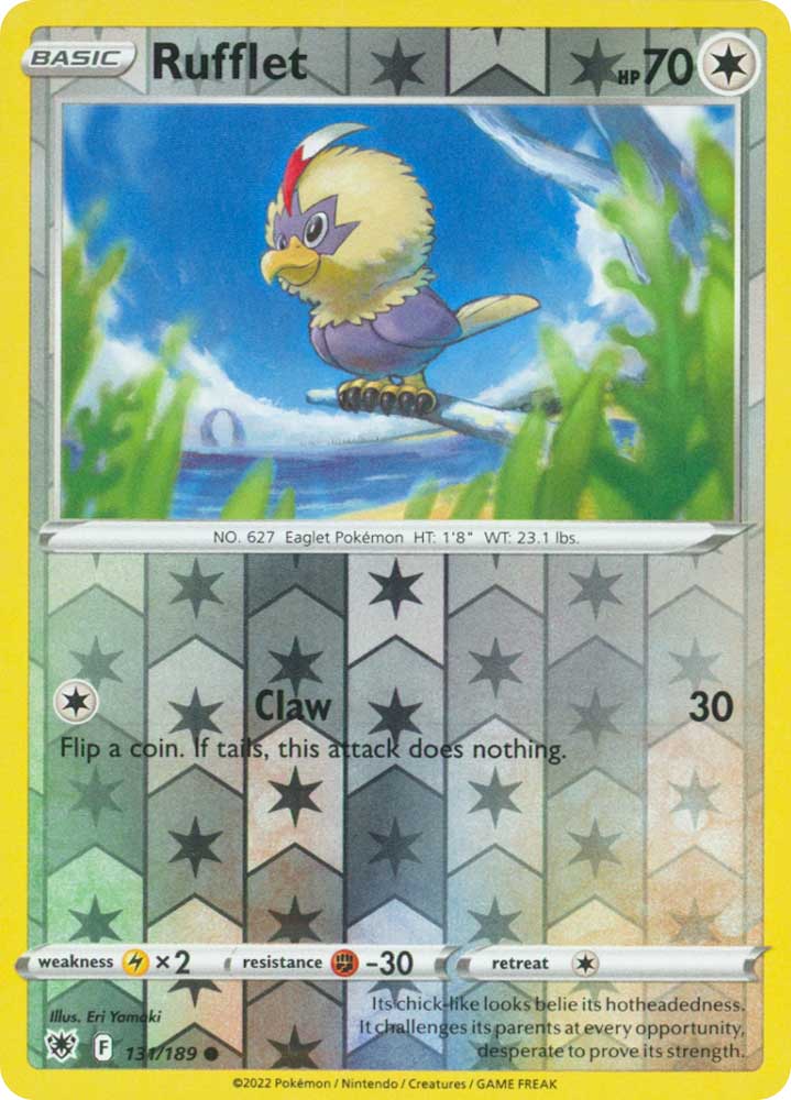 131/189 Rufflet Comune foil reverse (EN) -NEAR MINT-