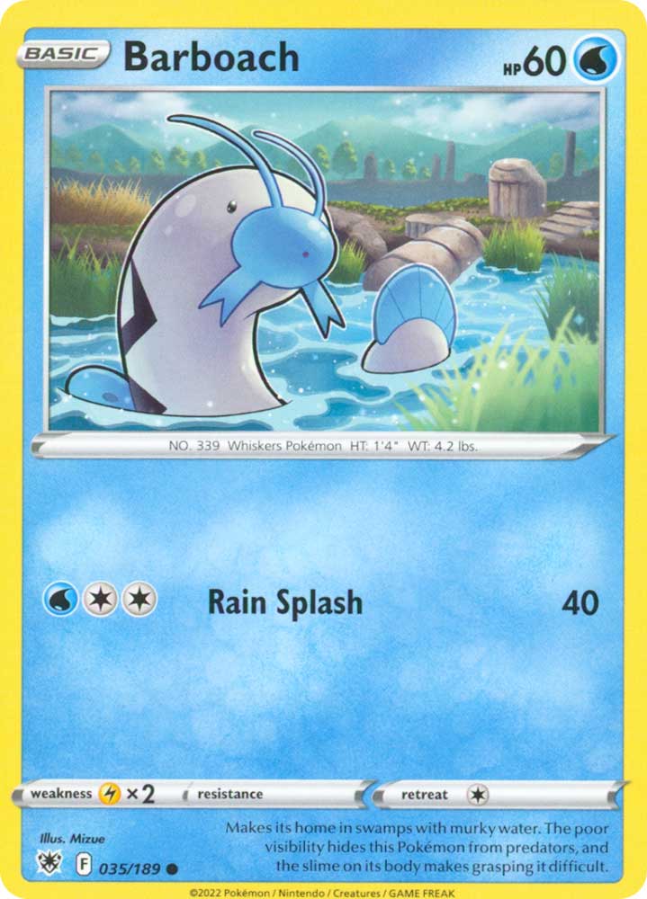 035/189 Barboach Comune normale (EN) -NEAR MINT-