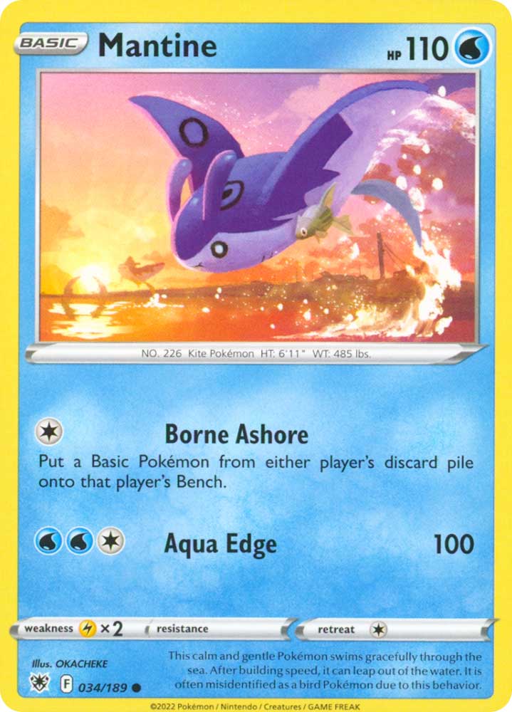 034/189 Mantine Comune normale (EN) -NEAR MINT-