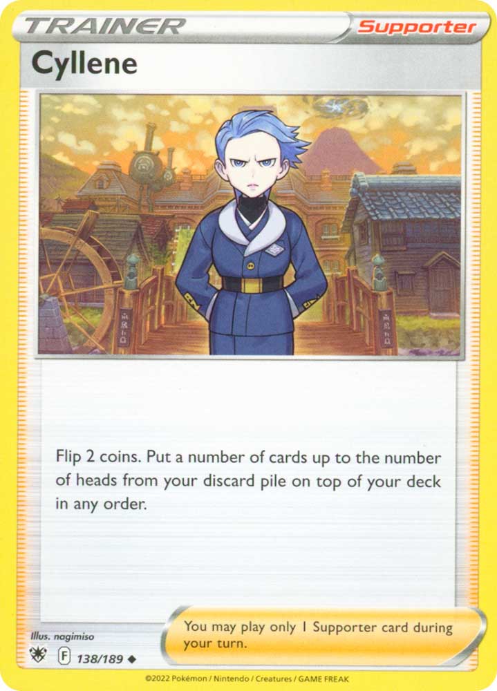 138/189 Cyllene Non Comune normale (EN) -NEAR MINT-