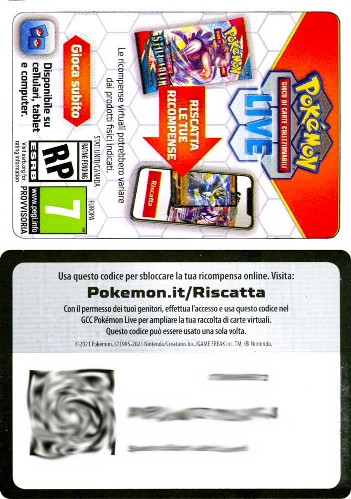 Carta Codice Comune normale (IT) -NEAR MINT-