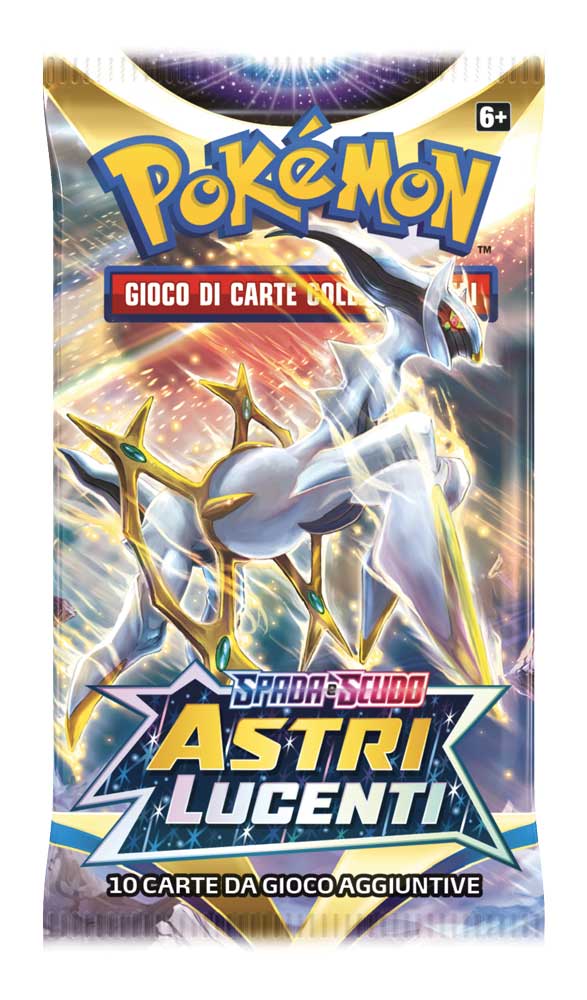 Spada e Scudo Astri Lucenti busta 10 carte Artwork Arceus (IT)