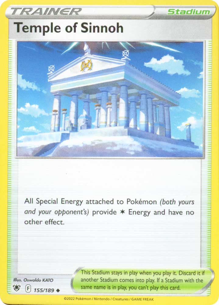 155/189 Temple of Sinnoh Non Comune normale (EN) -NEAR MINT-