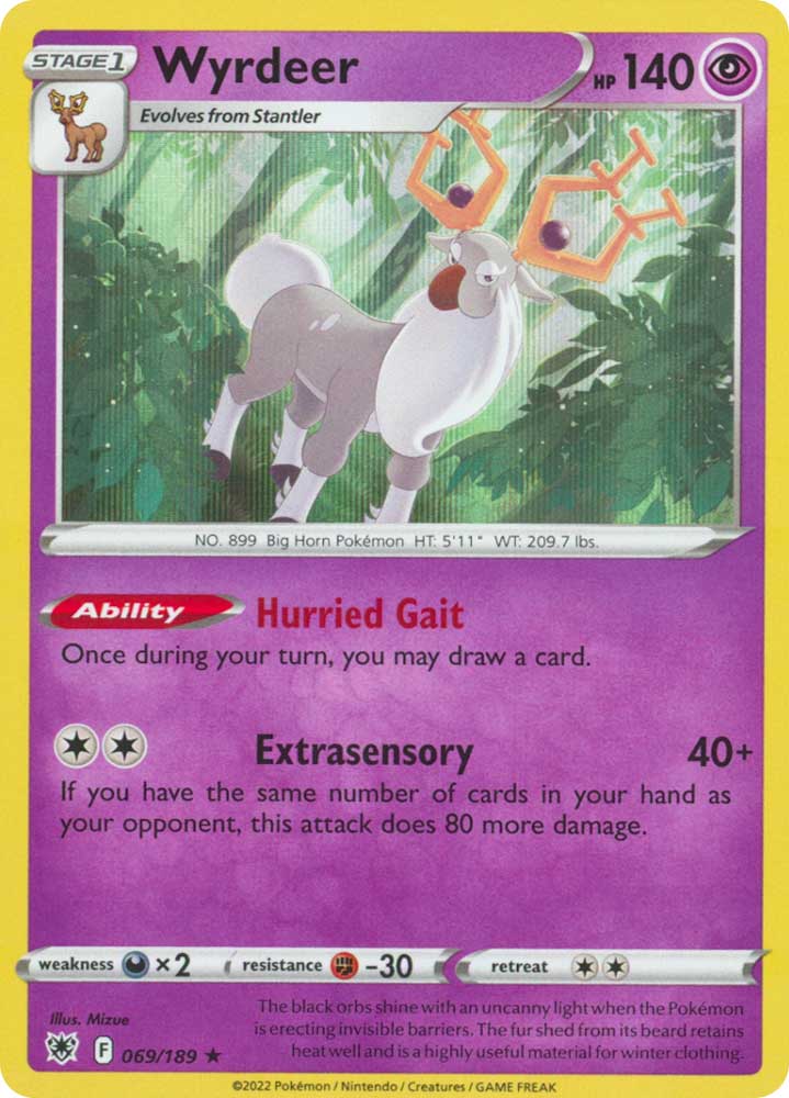 069/189 Wyrdeer Rara foil (EN) -NEAR MINT-