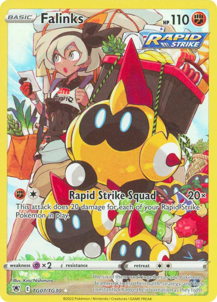 TG07/TG30 Falinks Rara Segreta foil (EN)  -NEAR MINT-Offerta Limitata