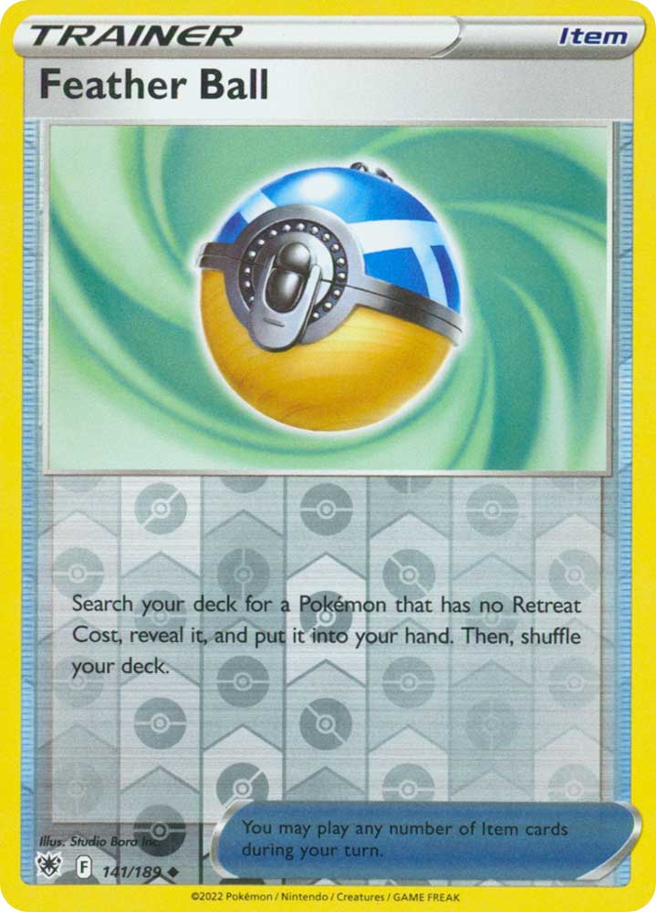 141/189 Feather Ball Non Comune foil reverse (EN) -NEAR MINT-