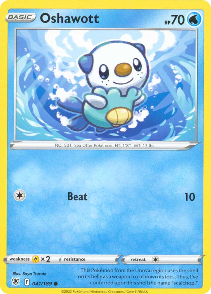 041/189 Oshawott Comune normale (EN) -NEAR MINT-
