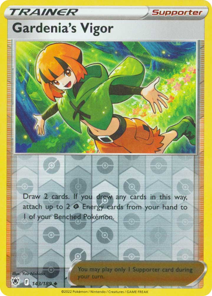 143/189 Gardenia's Vigor Non Comune foil reverse (EN) -NEAR MINT-