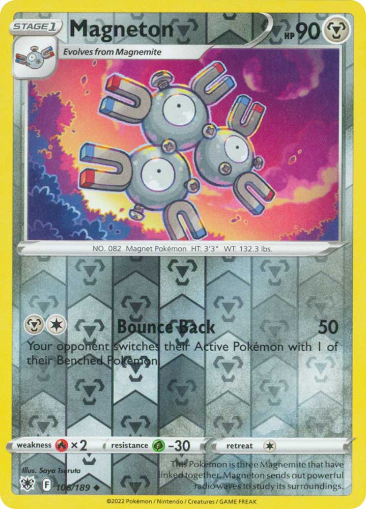 106/189 Magneton Non Comune foil reverse (EN) -NEAR MINT-