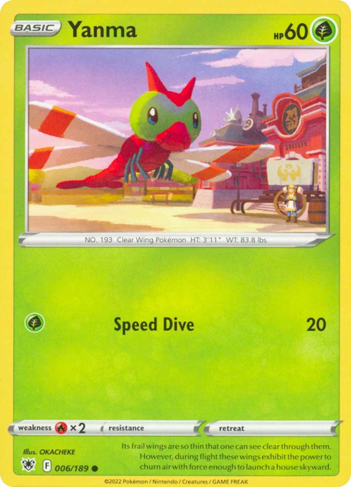 006/189 Yanma Comune normale (EN) -NEAR MINT-