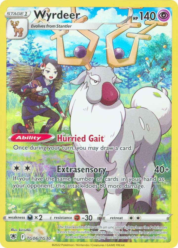 TG06/TG30 Wyrdeer Rara Segreta foil (EN) -NEAR MINT-