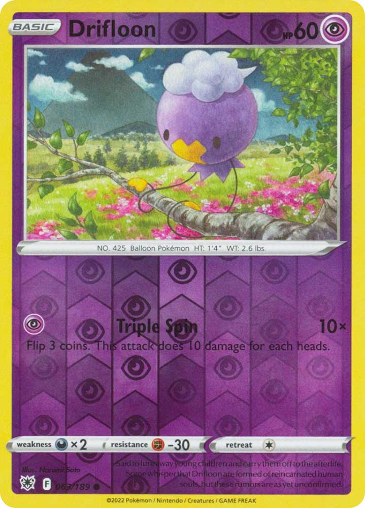 063/189 Drifloon Comune foil reverse (EN) -NEAR MINT-