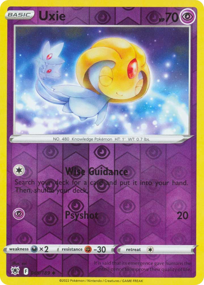 065/189 Uxie Non Comune foil reverse (EN) -NEAR MINT-