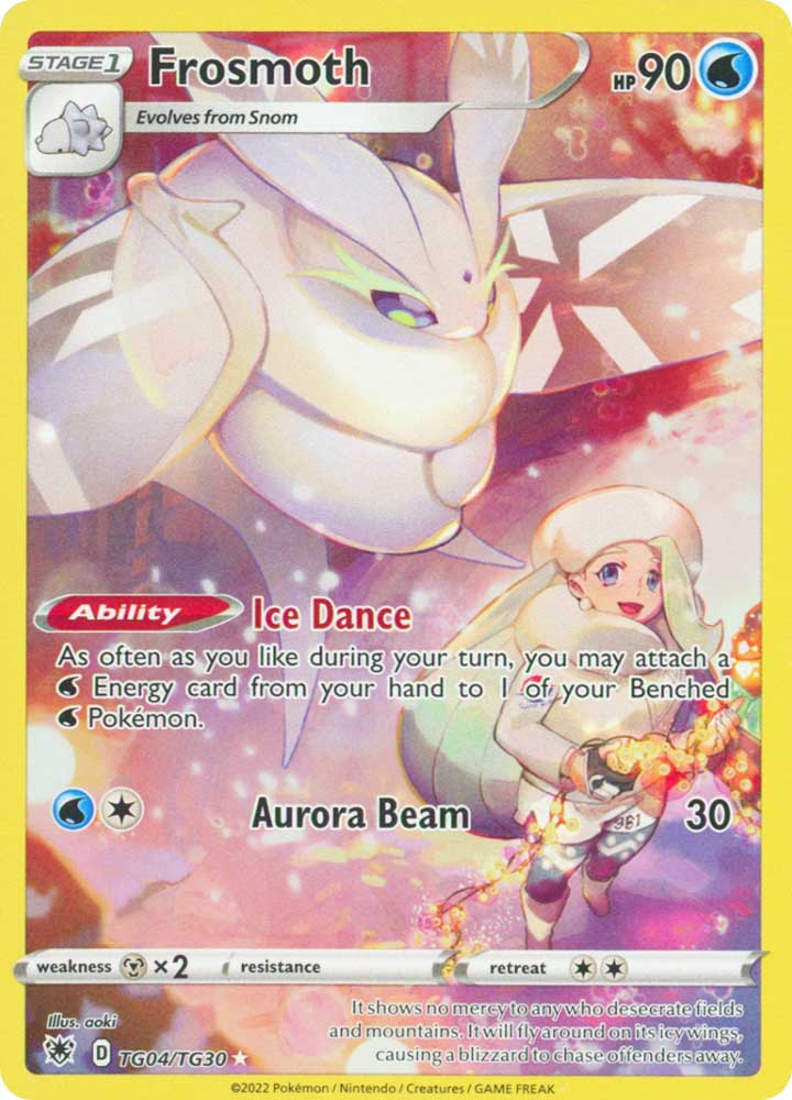 TG04/TG30 Frosmoth Rara Segreta foil (EN)  -NEAR MINT-Offerta Limitata