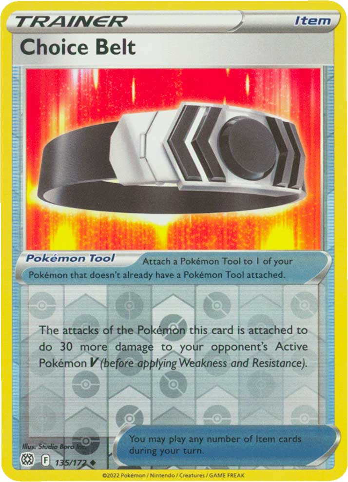 135 / 172 Choice Belt Non comune Reverse foil (EN) -NEAR MINT-