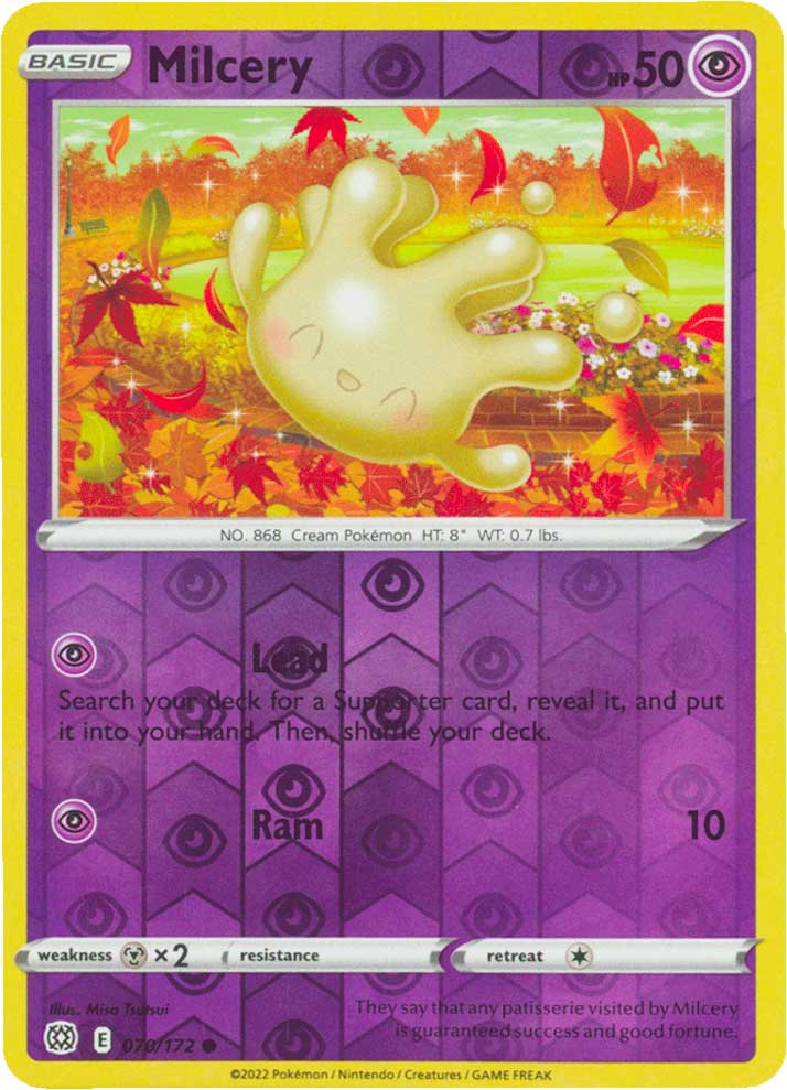 070 / 172 Milcery Comune Reverse foil (EN) -NEAR MINT-