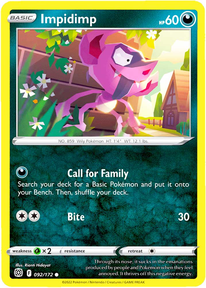 092 / 172 Impidimp Comune normale (EN) -NEAR MINT-