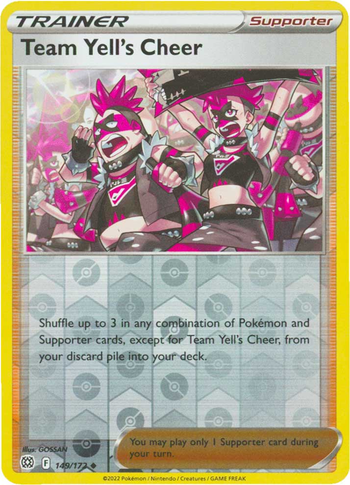149 / 172 Team Yell's Cheer Non comune Reverse foil (EN) -NEAR MINT-