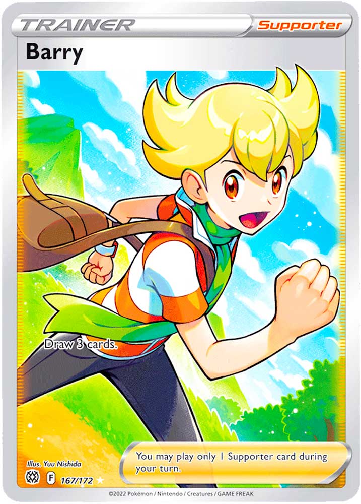 167 / 172 Barry Ultra Rara Full Art foil (EN) -NEAR MINT-