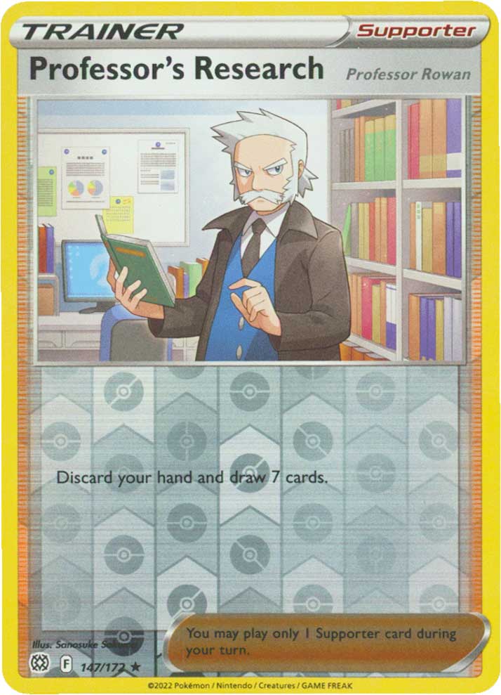 147 / 172 Professor's Research Rara Holo Reverse foil (EN) -NEAR MINT-