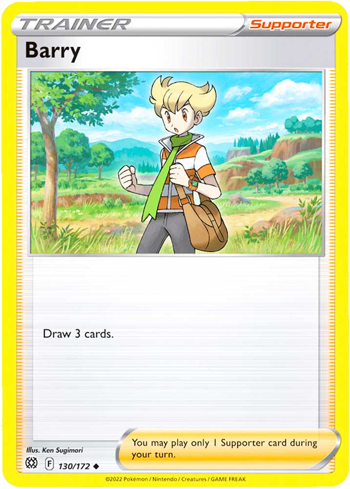 130 / 172 Barry Non comune normale (EN) -NEAR MINT-