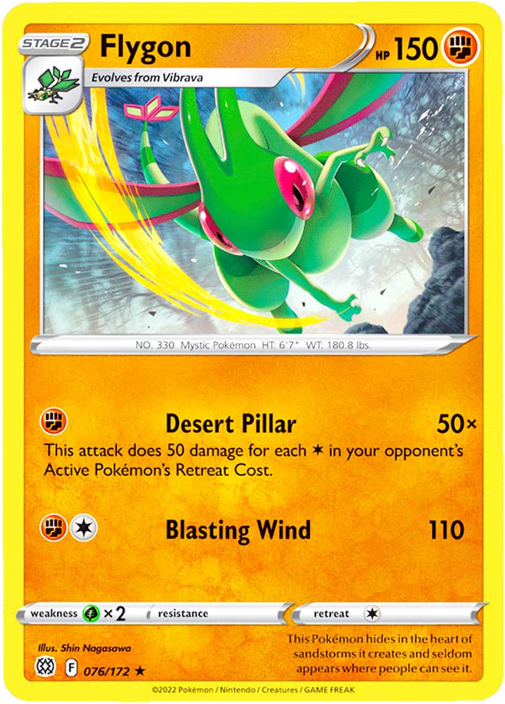 076 / 172 Flygon Rara normale (EN) -NEAR MINT-