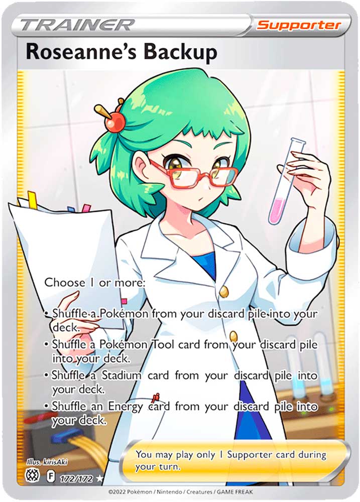 172 / 172 Roseanne's Backup Ultra Rara Full Art foil (EN) -NEAR MINT-