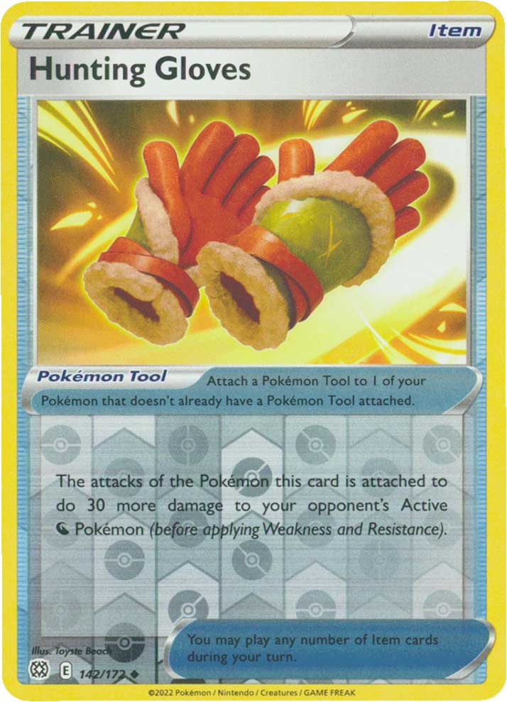 142 / 172 Hunting Gloves Non comune Reverse foil (EN) -NEAR MINT-