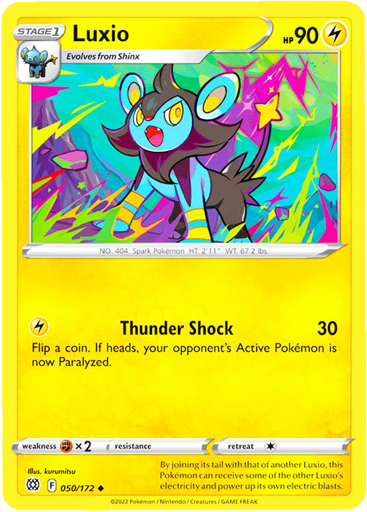 050 / 172 Luxio Non comune normale (EN) -NEAR MINT-