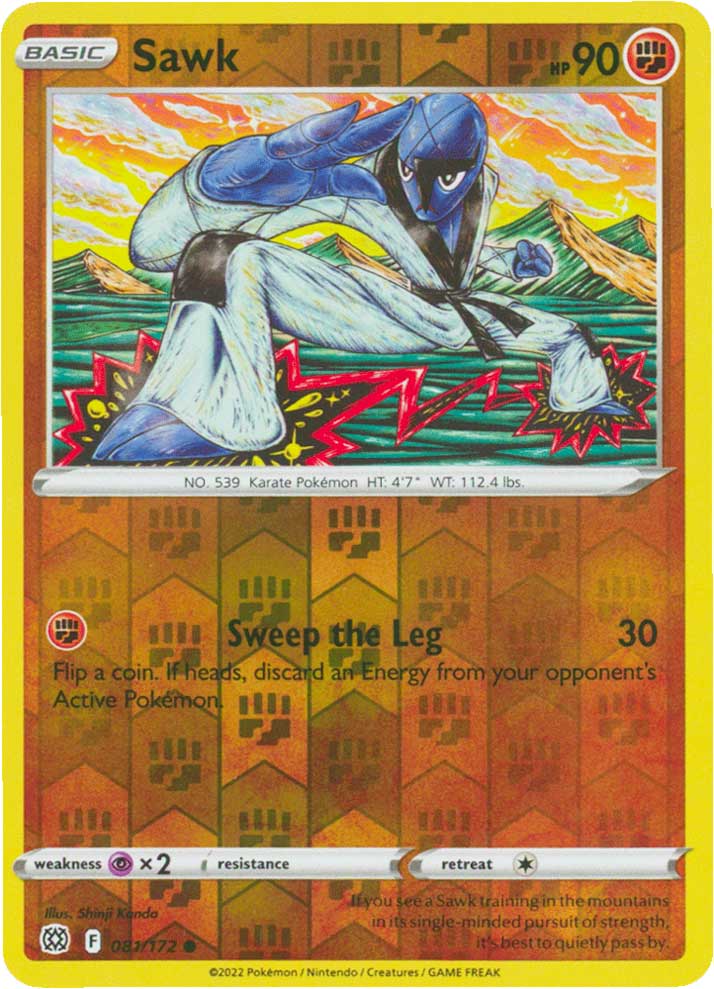 081 / 172 Sawk Comune Reverse foil (EN) -NEAR MINT-