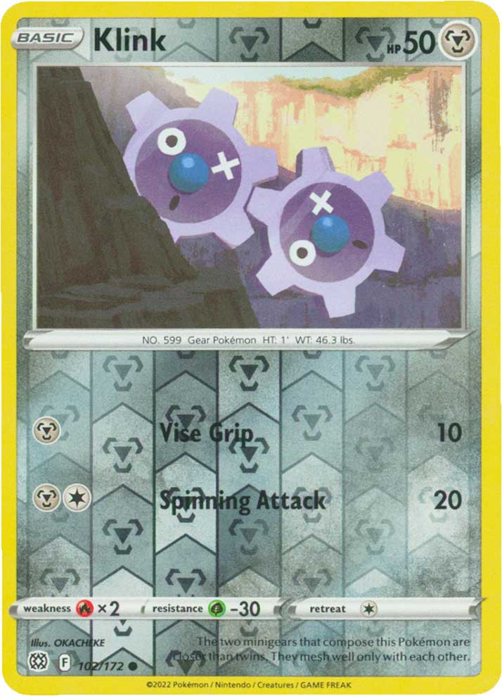 102 / 172 Klink Comune Reverse foil (EN) -NEAR MINT-