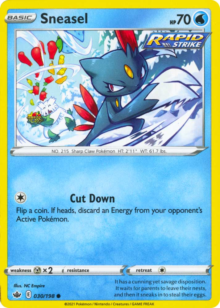 030 / 198 Sneasel Comune normale (EN) -NEAR MINT-