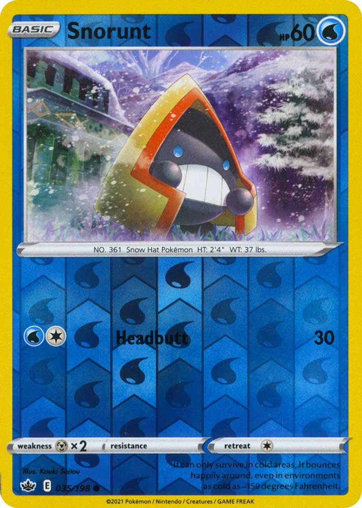 035 / 198 Snorunt Comune Reverse foil (EN) -NEAR MINT-