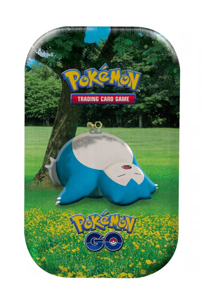 Spada e Scudo 10.5 Pokemon GO Mini Tin da collezione Snorlax (IT)