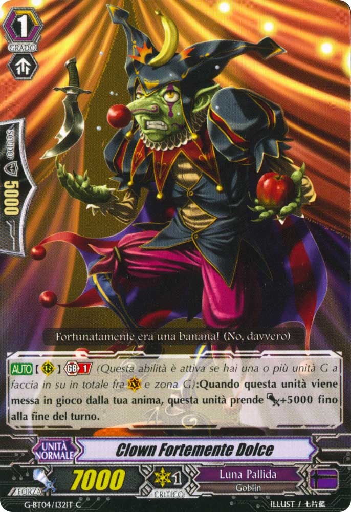 G-BT04-IT132 Clown Fortemente Dolce comune normale (IT) -NEAR MINT-