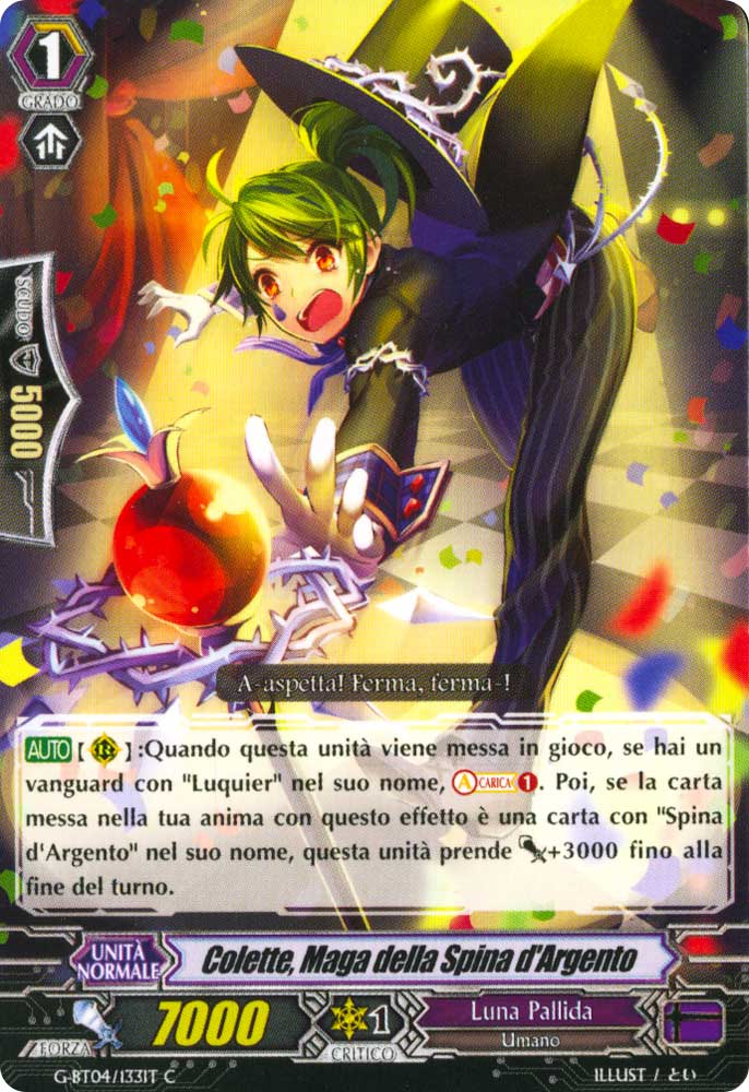 G-BT04-IT133 Colette, Maga della Spina d'Argento comune normale (IT) -NEAR MINT-