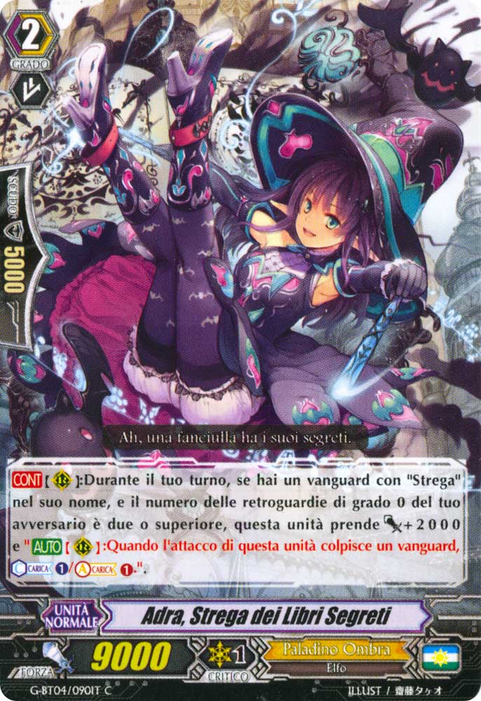 G-BT04-IT090 Adra, Strega dei Libri Segreti comune normale (IT) -NEAR MINT-