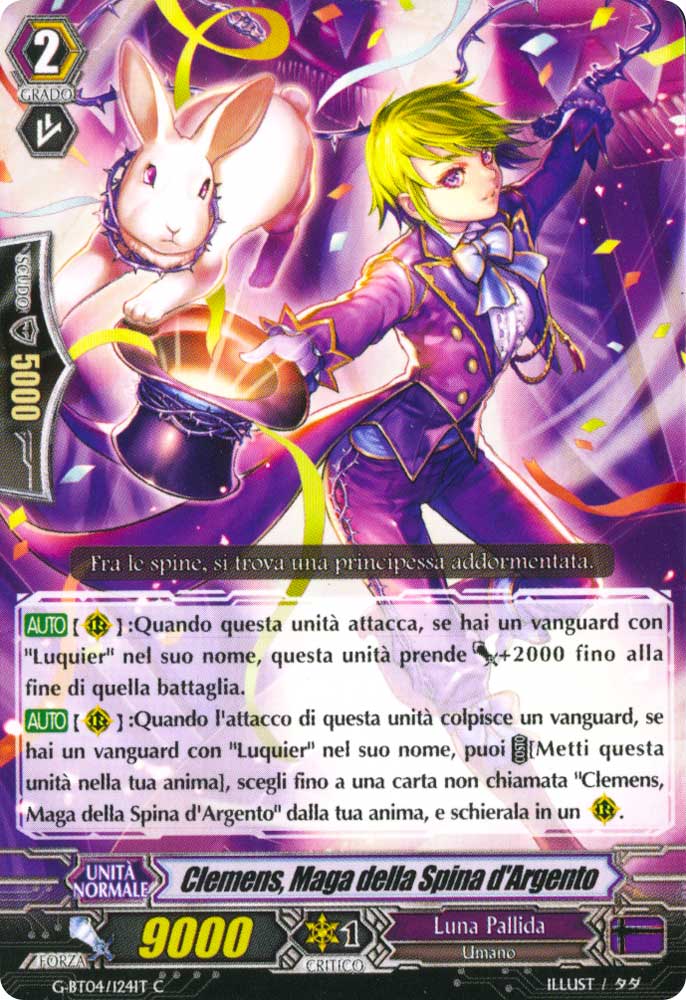 G-BT04-IT124 Clemens, Maga della Spina d'Argento comune normale (IT) -NEAR MINT-