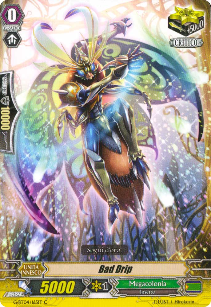 G-BT04-IT165 Bad Drip comune normale (IT) -NEAR MINT-