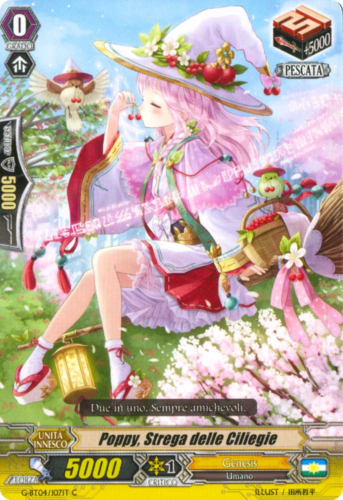 G-BT04-IT107 Poppy, Strega delle Ciliegie comune normale (IT) -NEAR MINT-