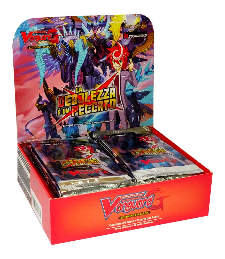 Set G04: La Debolezza e' un Peccato display 24 buste (IT)