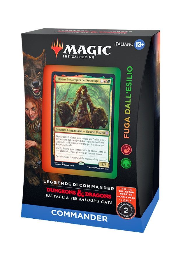 Leggende di Commander Dungeons & Dragons: Battaglia per Baldur's Gate Commander Fuga dall'Esilio (IT)