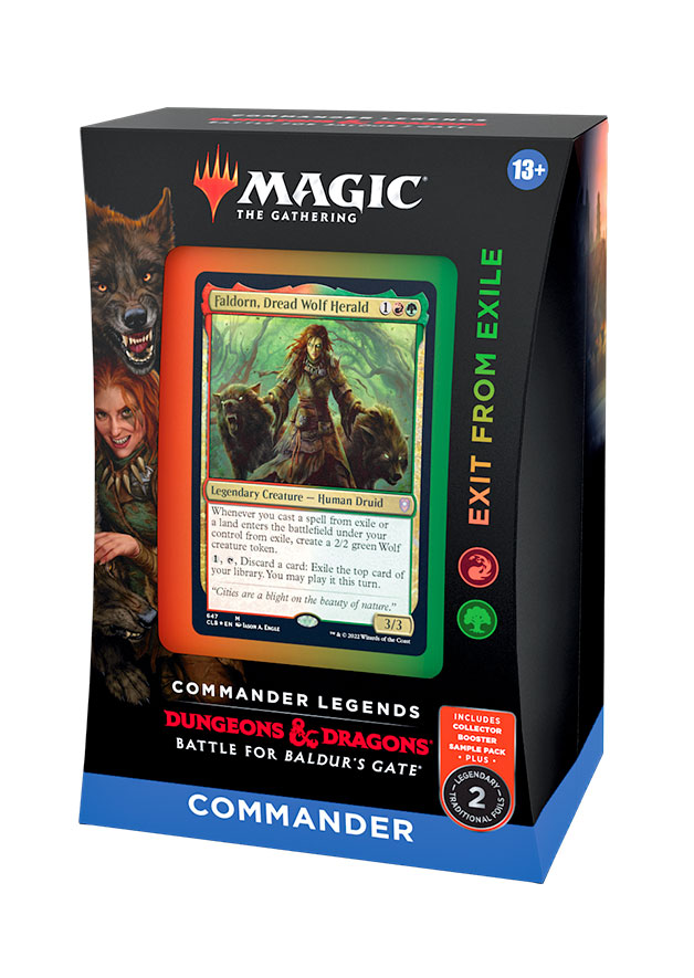 Commander Legends Dungeons & Dragons: Battle for Baldur's Gate Commander Exit from Exile (EN)